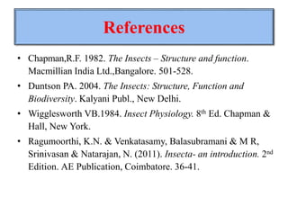Physiology of Integuments and moulting in insects | PPTX