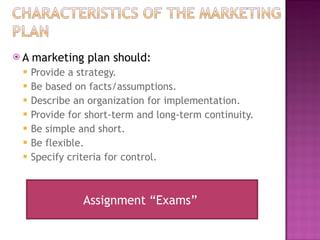 Ent8 the marketing plan