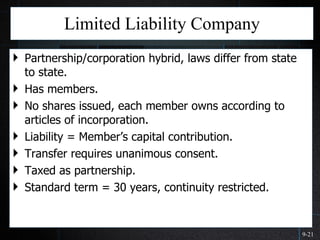Limited Liability Company ,[object Object],[object Object],[object Object],[object Object],[object Object],[object Object],[object Object]