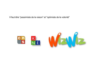 Il faut être "pessimiste de la raison" et "optimiste de la volonté"  