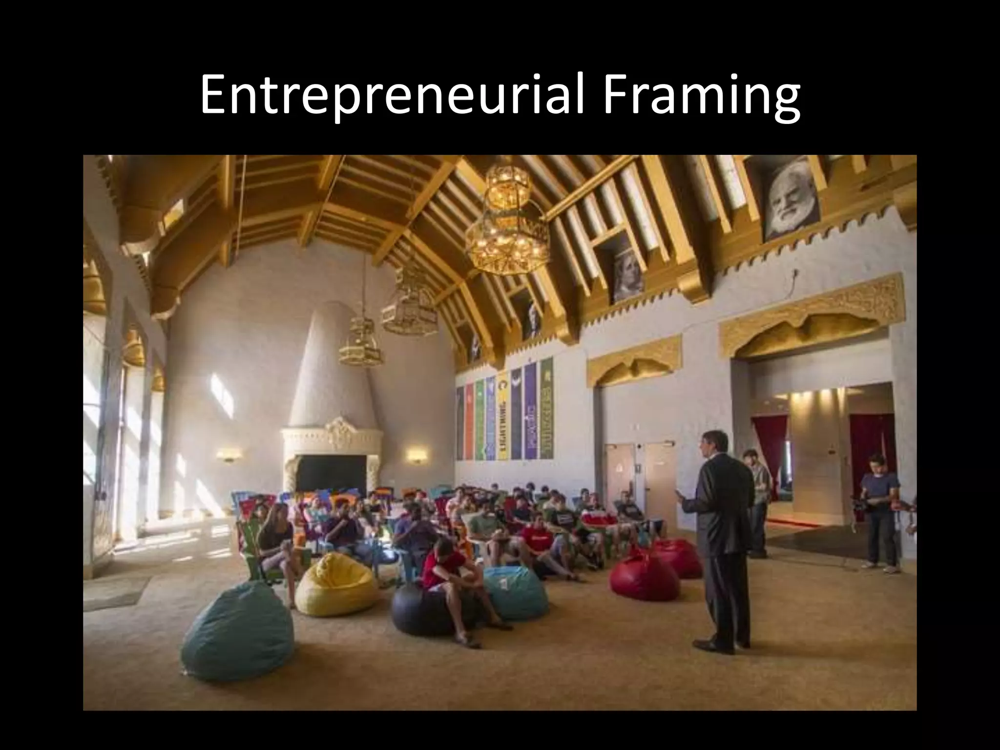 Entrepreneurial Framing
 