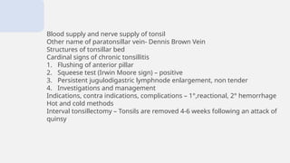 Comprehensive ENT Case Study: Adenotonsillitis in a Pediatric Patient ...