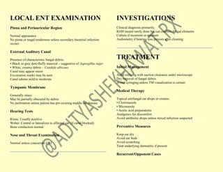 ENT CASES for undergraduate and postgraduate students | PDF