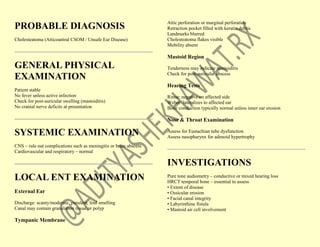 ENT CASES for undergraduate and postgraduate students | PDF