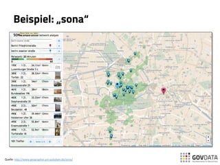 Beispiel: „sona“
Quelle:	
  h(p://www.geographie.uni-­‐potsdam.de/sona/	
  	
  
 