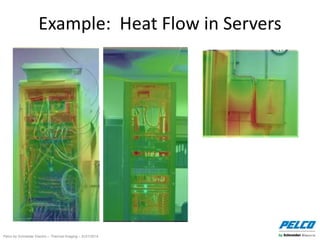 Pelco by Schneider Electric – Thermal Imaging – 5//21/2014
Example: Heat Flow in Servers
 