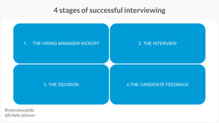 How to Structure Your Interview Process | PPT