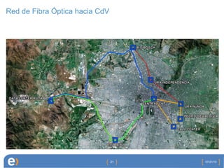 Red de Fibra Óptica hacia CdV 07/21/10 