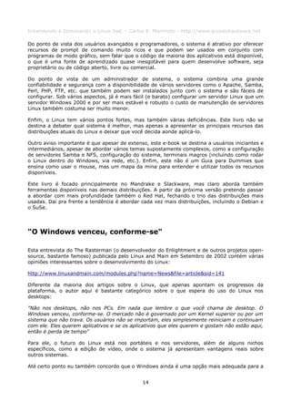 Entendendo e Dominando o Linux