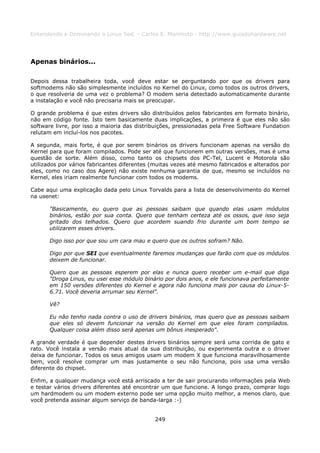 Entendendo e Dominando o Linux