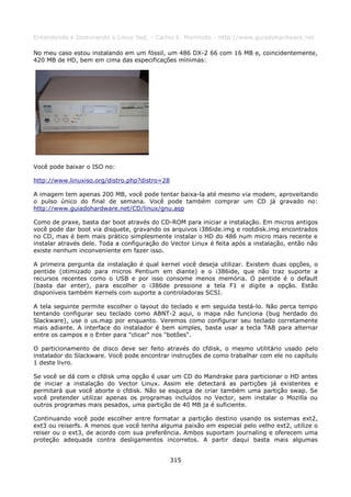 Entendendo e Dominando o Linux