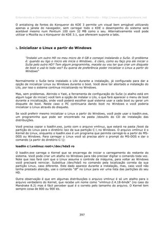 Entendendo e Dominando o Linux