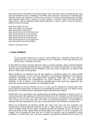 Entendendo e Dominando o Linux