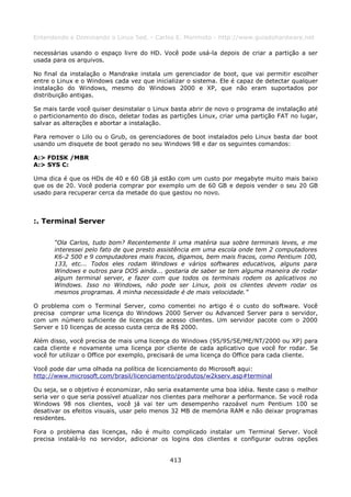 Entendendo e Dominando o Linux