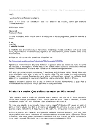 Entendendo e Dominando o Linux