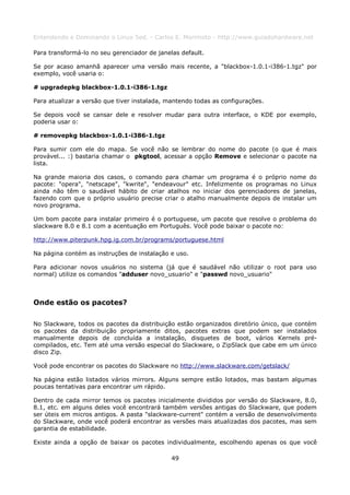 Entendendo e Dominando o Linux