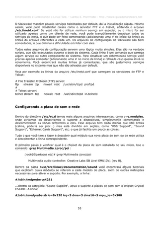 Entendendo e Dominando o Linux