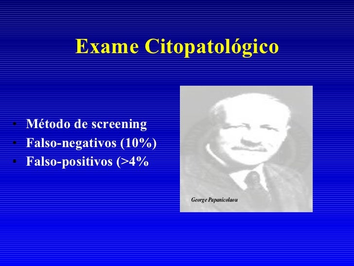 Exame citopatologico