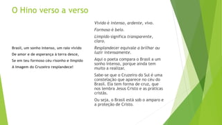 Entendendo o hino nacional brasileiro | PPTX