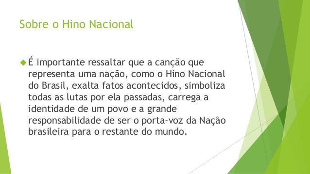 Entendendo O Hino Nacional Brasileiro