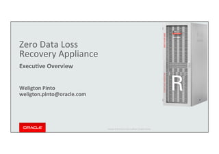 Oracle Rpo Entendendo o ZDLRA - Oracle Zero Data Loss Recovery Appliance e ...