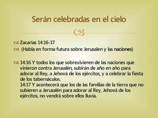 Entendiendo las Fiestas de Dios