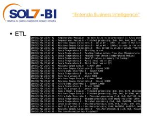 “ Entendo Business Intelligence” ETL  