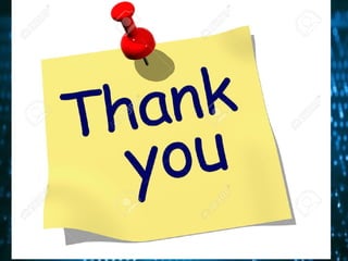 • Thank you
 
