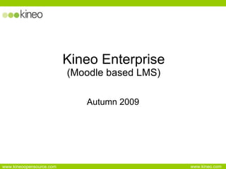 Moodle in the Enterprise Overview