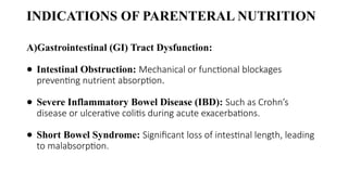 Comprehensive Overview of Enteral and Parenteral Nutrition in Clinical ...