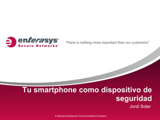 Tu smartphone comodispositivo de seguridad Jordi Soler 