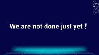 We are not done just yet❕
 