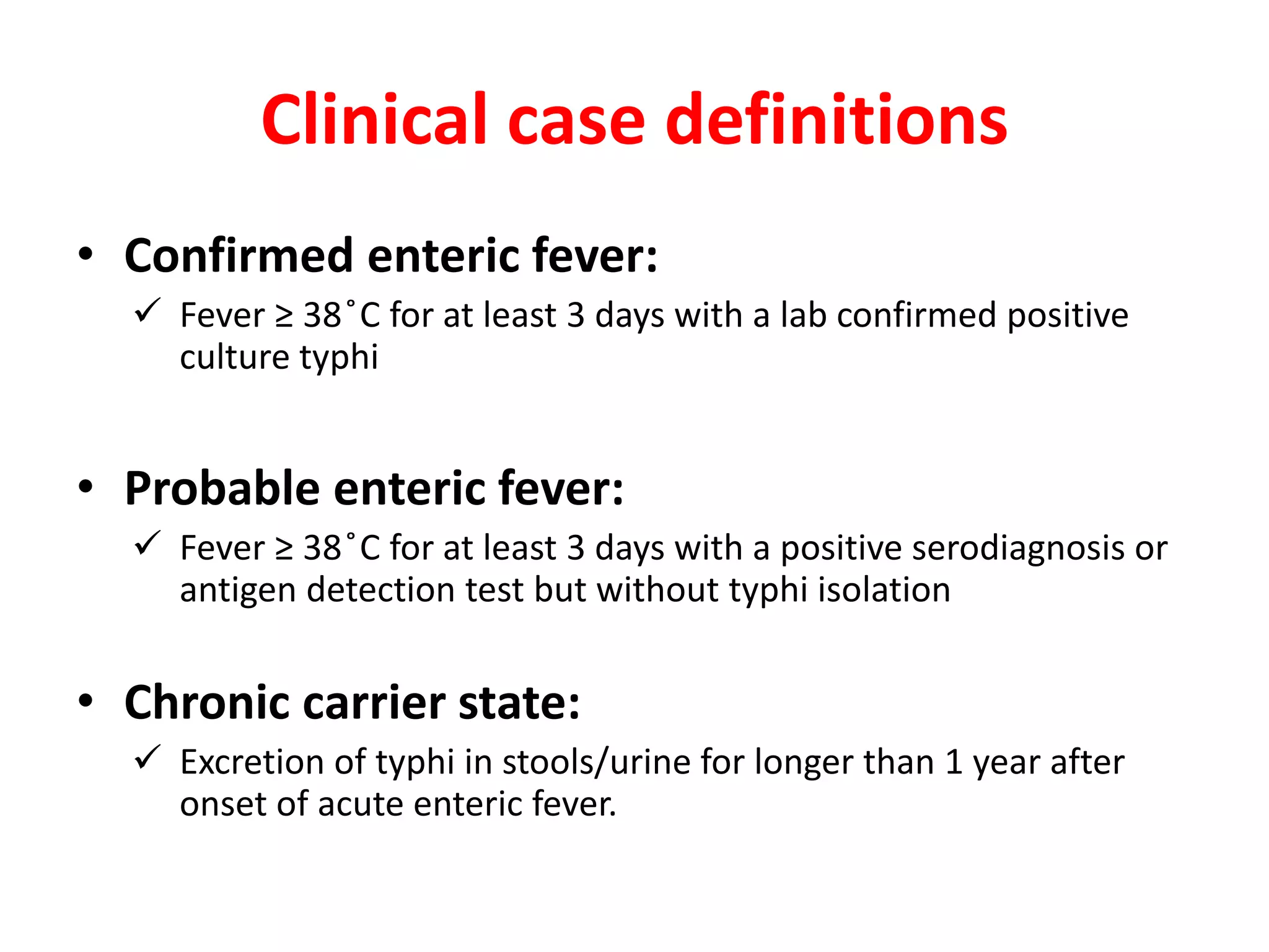 Enteric fever | PPTX