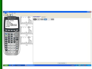 Entering data, histogram, box plot