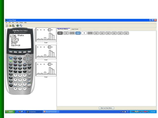 Entering data, histogram, box plot