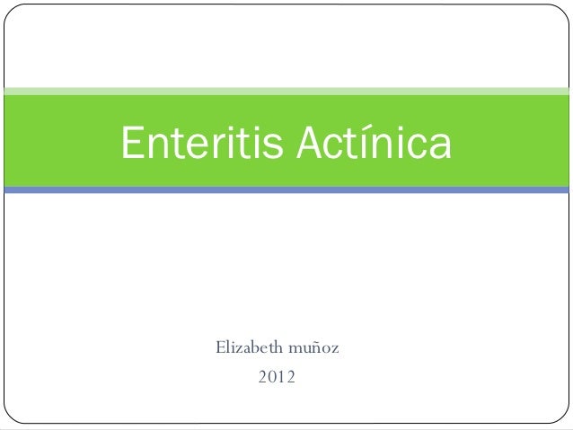 Enteritis actínica