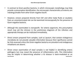 Enteric Microscopy Guide Medical Microbiology Enterobacteriaceae.pptx