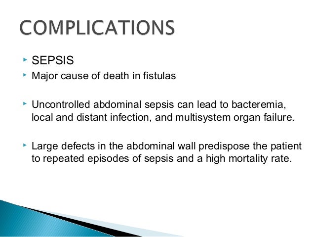 Entero cutaneous fistula Entero cutaneous fistula
