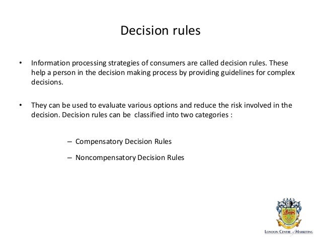 consumer bahavior decision making process habitual decision making