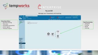 TempWorks Enterpise & Services Workflow | PPTX