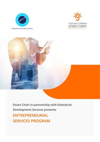 Smart Chart in partnership with Enterprise
Development Services presents
ENTREPRENEURIAL
SERVICES PROGRAM
ENTERPRISE DEVELOPMENT SERVICES
 