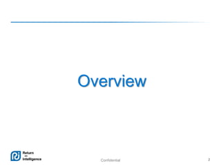 Confidential 2
Overview
 