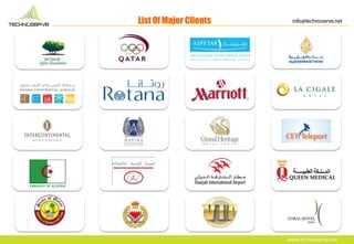 List Of Major Clients
EMBASSY OF ALGERIA
 