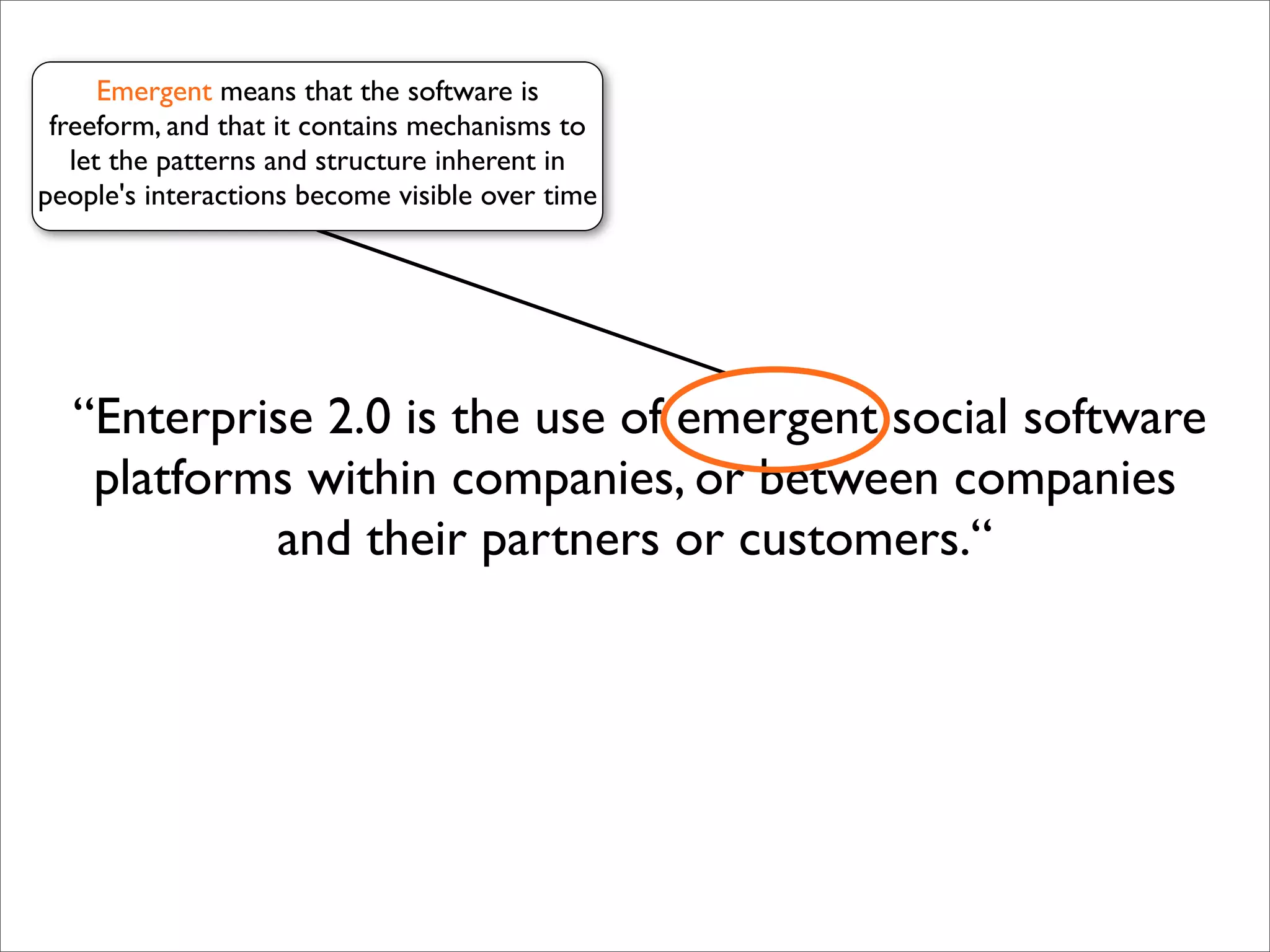 Emerging trends (internal presentation)