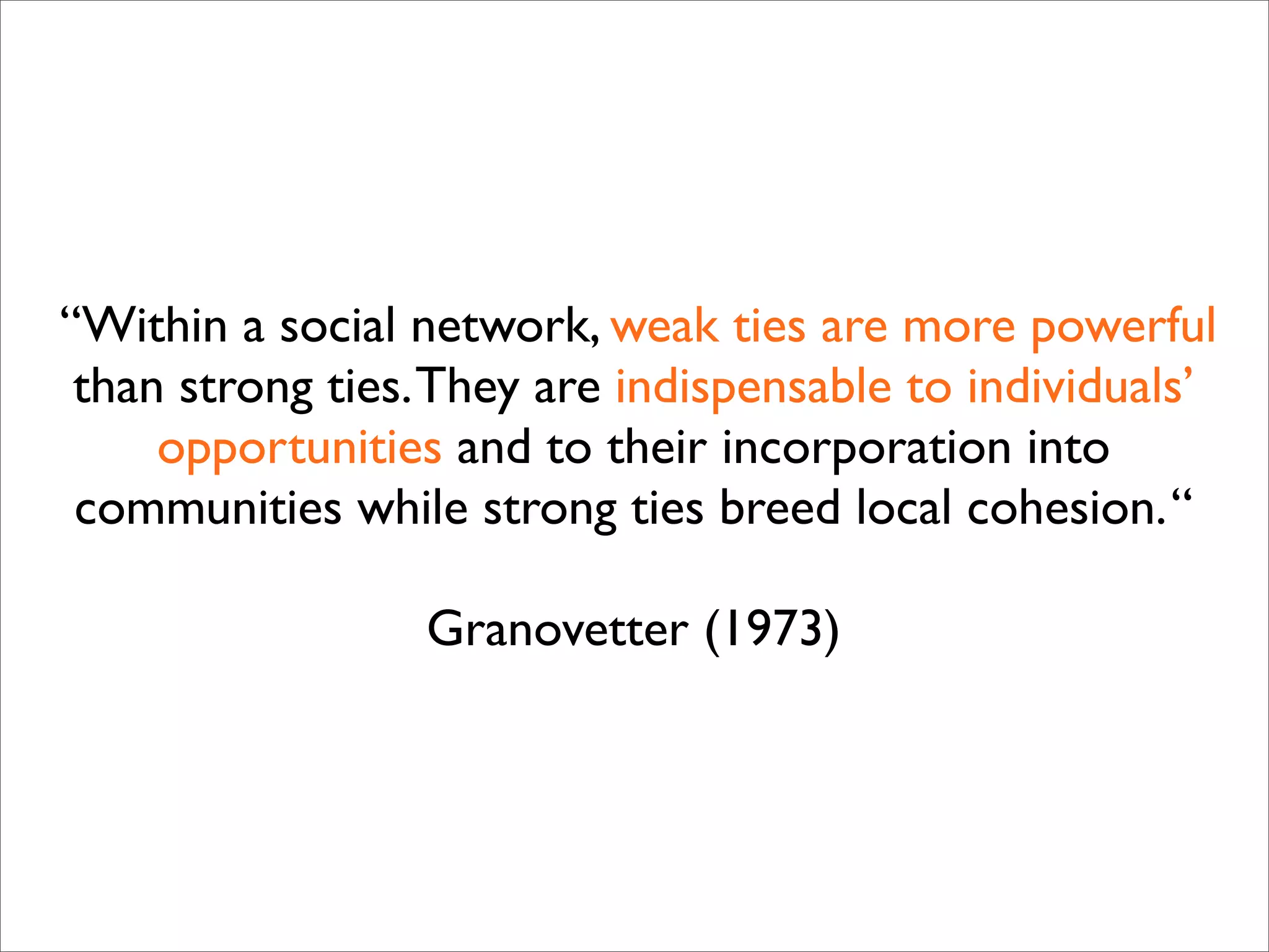 Emerging trends (internal presentation)