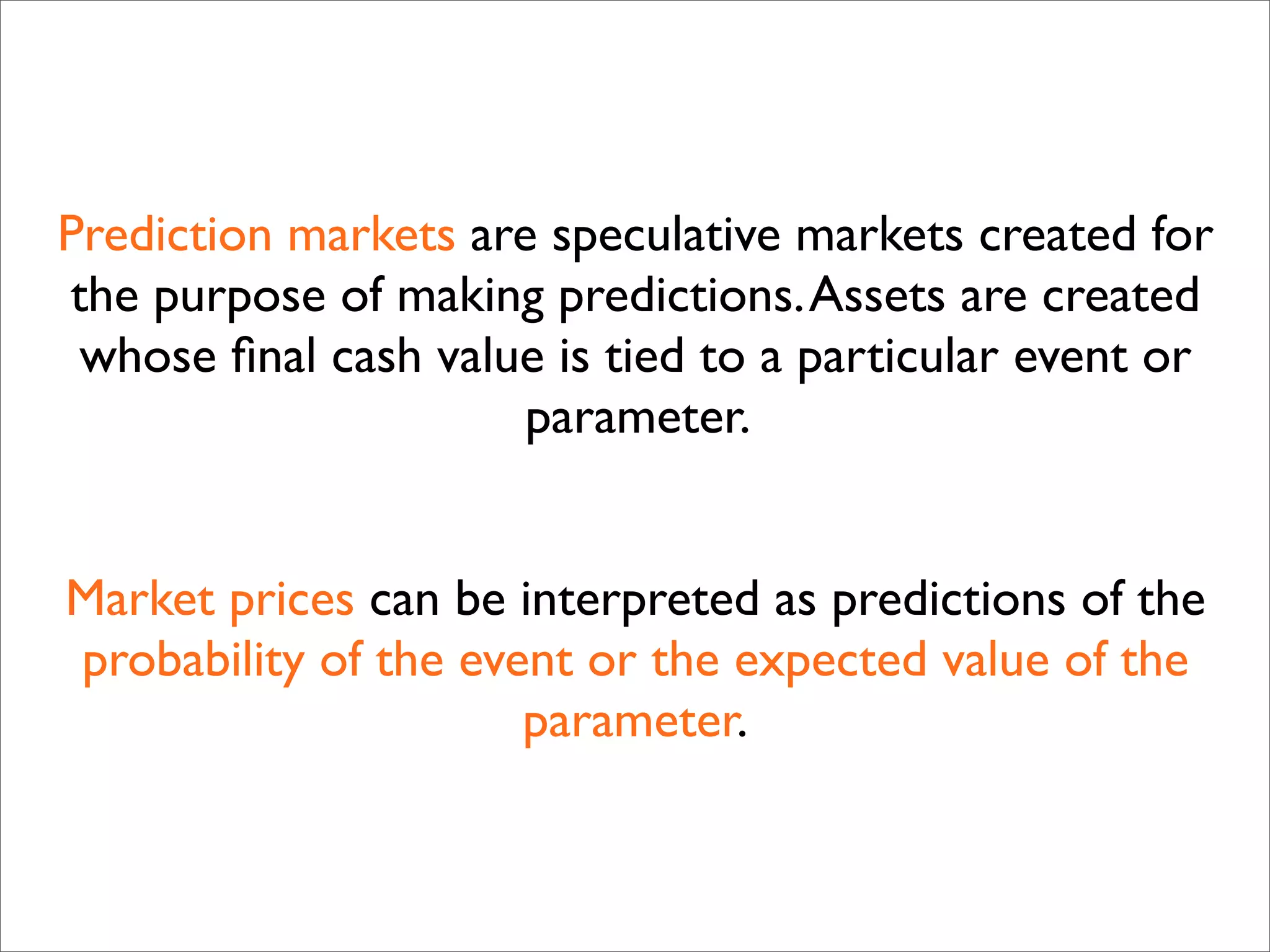 Emerging trends (internal presentation)