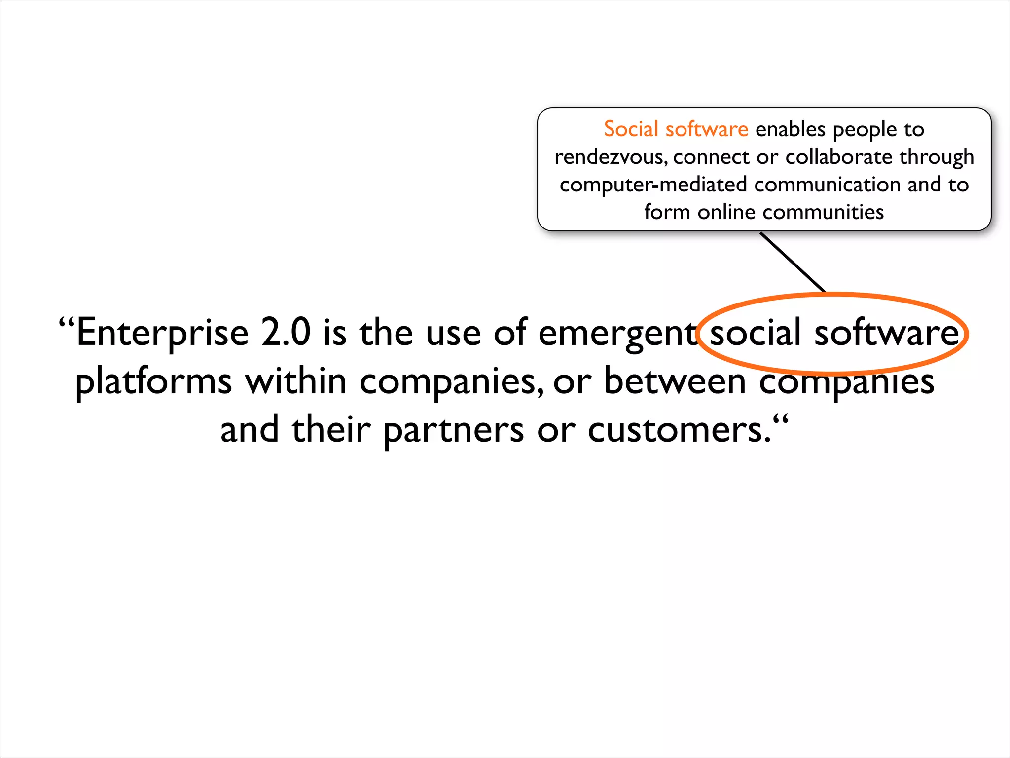 Emerging trends (internal presentation)