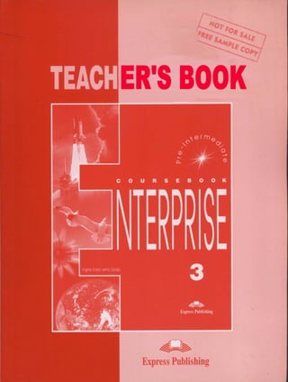 Enterprise 3 teacher's book