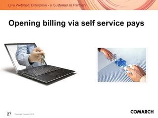 Opening billing via self service pays 