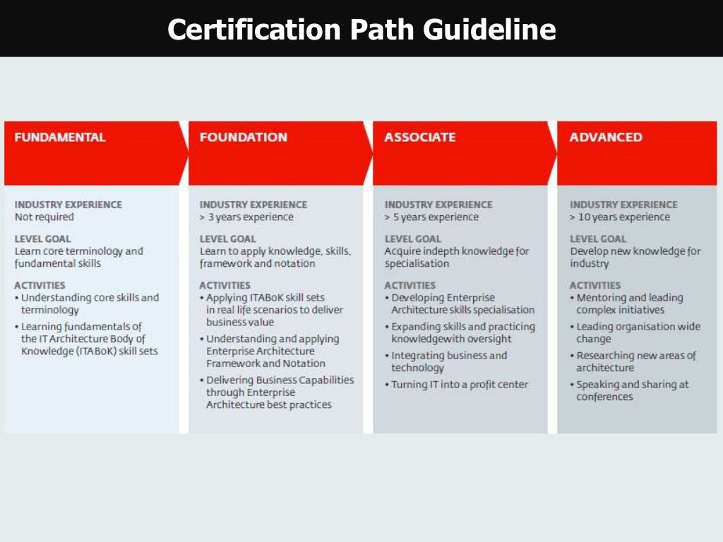 Enterprise architecturecareerpath